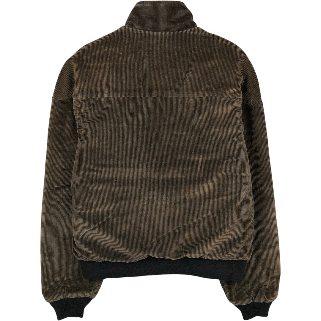 ~90'S Cal Craft Stand Collar Corduroy Boa Jacket, Made in USA, Men's Size L (Equivalent), Vintage unclear brown type Vintage Second Hand