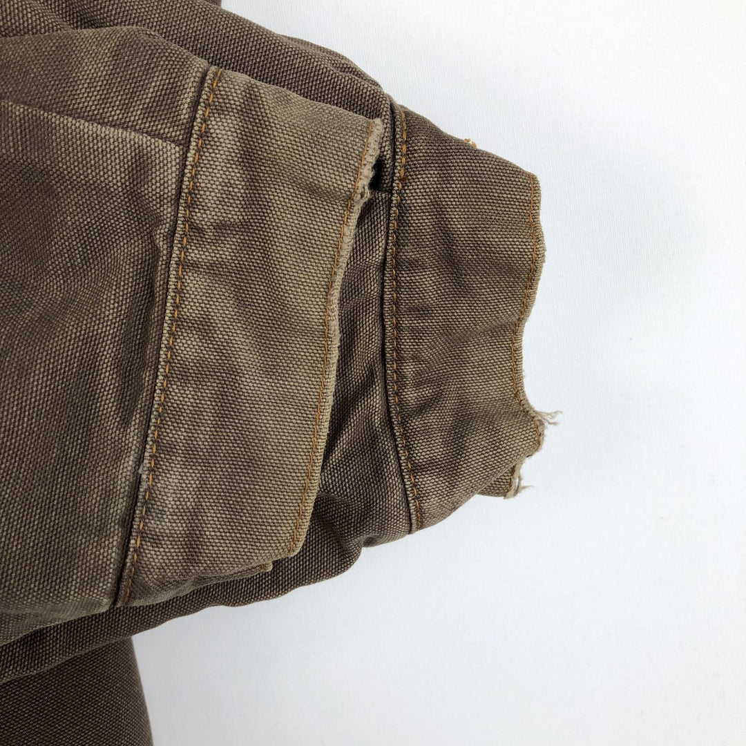Wrangler AUTHENTIC WESTERN Insulated Duck Work Jacket, Men's Size L (approx.) cotton brown type Vintage Second Hand