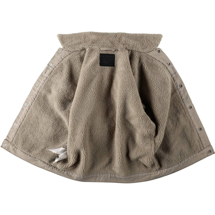 Levi's padded fleece jacket, men's size XL. cotton gray type Vintage Second Hand