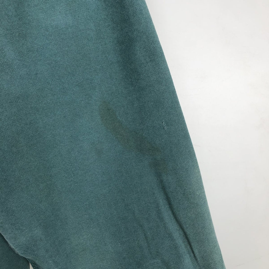 90'S Carhartt Long-Sleeve Duck Work Shirt, Men's Size XL (Equivalent), Vintage unclear green type Vintage Second Hand