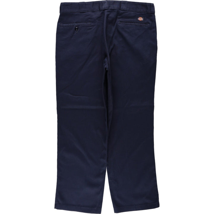 Dickies 874 FLEX ORIGINAL FIT Work Pants, Men's W38 equivalent. polyester navy blue type Vintage Second Hand