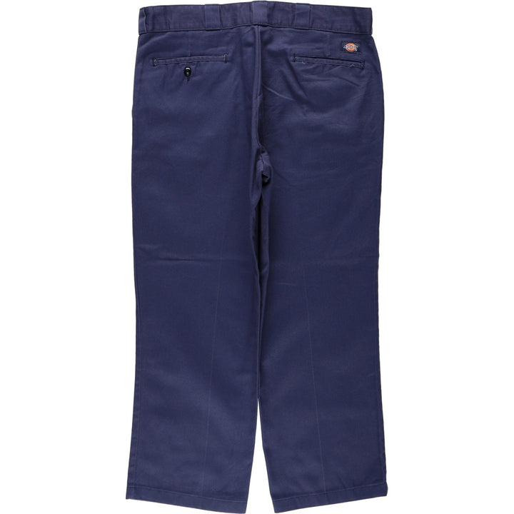 Dickies 874 Original Fit Work Pants for Men, W37 polyester navy blue type Vintage Second Hand