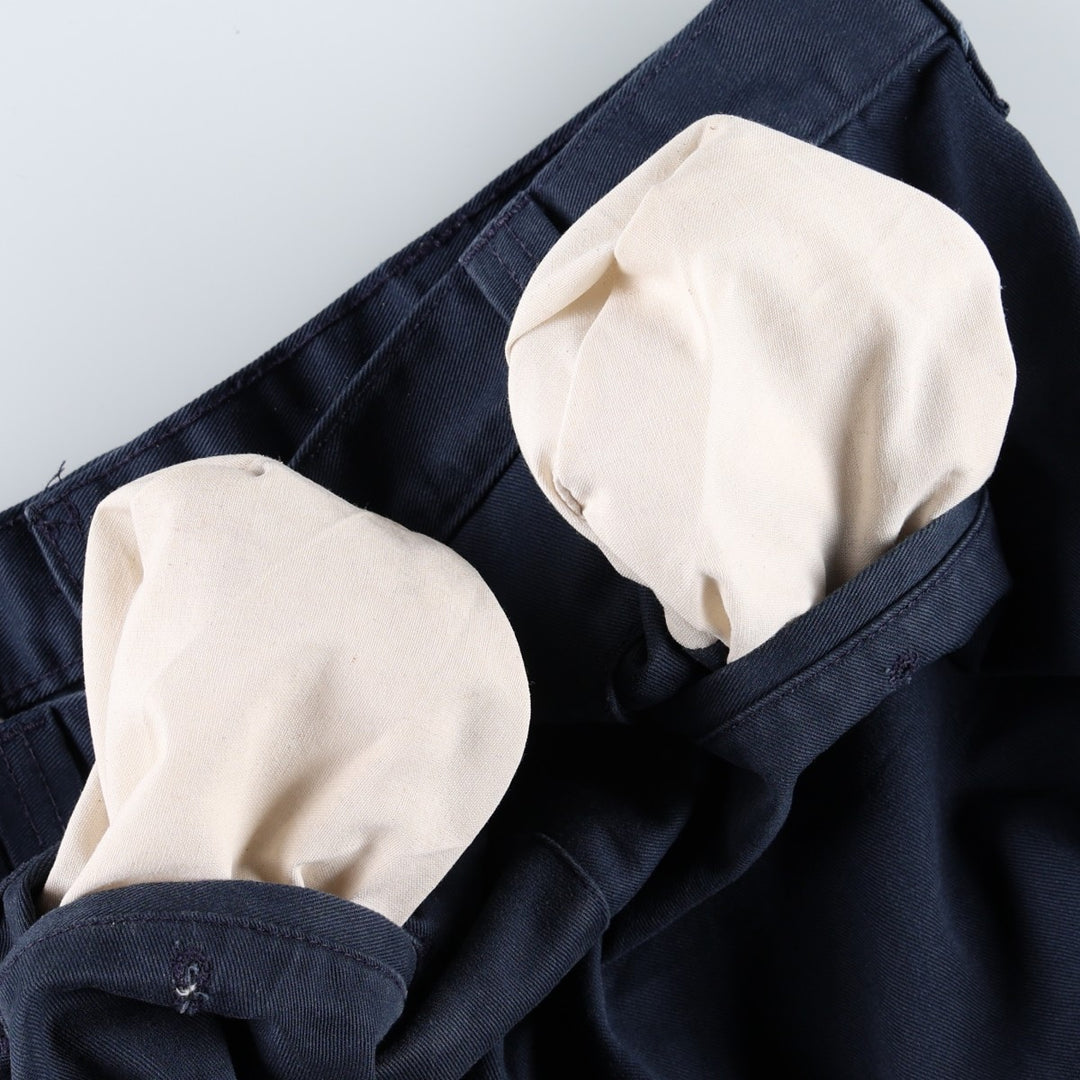 Carhartt Blended Twill Pant Work Pants, Men's W33 (approx.) polyester navy blue type Vintage Second Hand