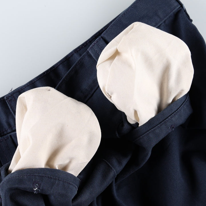Carhartt Blended Twill Pant Work Pants, Men's W33 (approx.) polyester navy blue type Vintage Second Hand