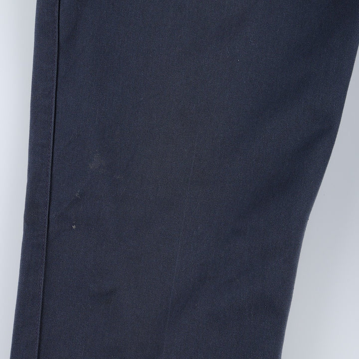 Carhartt Blended Twill Pant Work Pants, Men's W33 (approx.) polyester navy blue type Vintage Second Hand