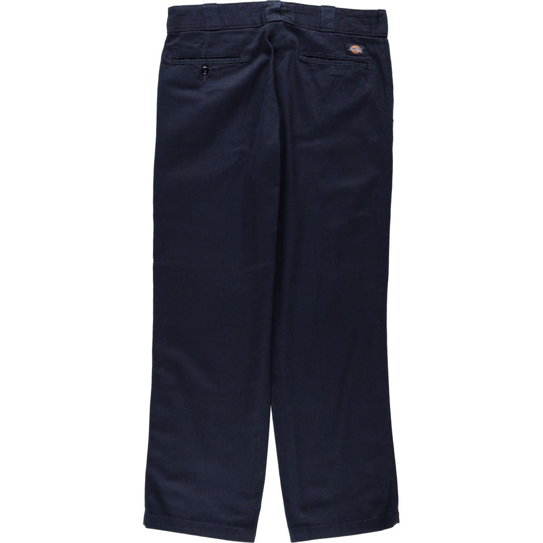Dickies 874 Original Fit Work Pants, Men's, Size W34 polyester black type Vintage Second Hand