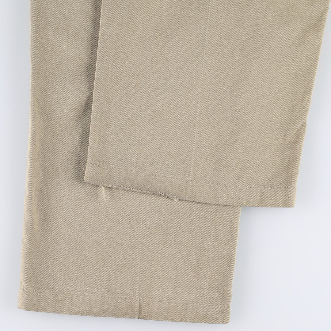 Dickies Work Pants Men's W37 polyester Beige type Vintage Second Hand