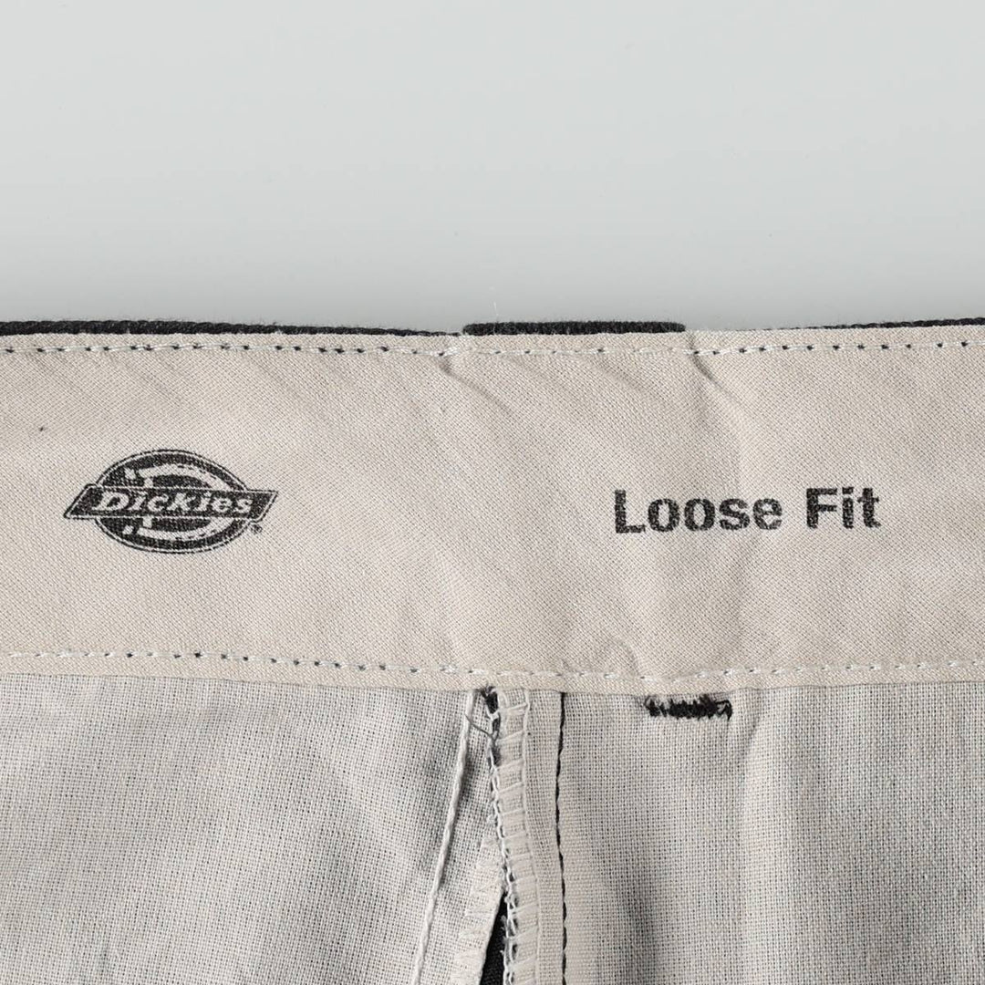 Dickies Loose Fit Double Knee Painter Pants, Men's W37 (approx.) unclear black type Vintage Second Hand