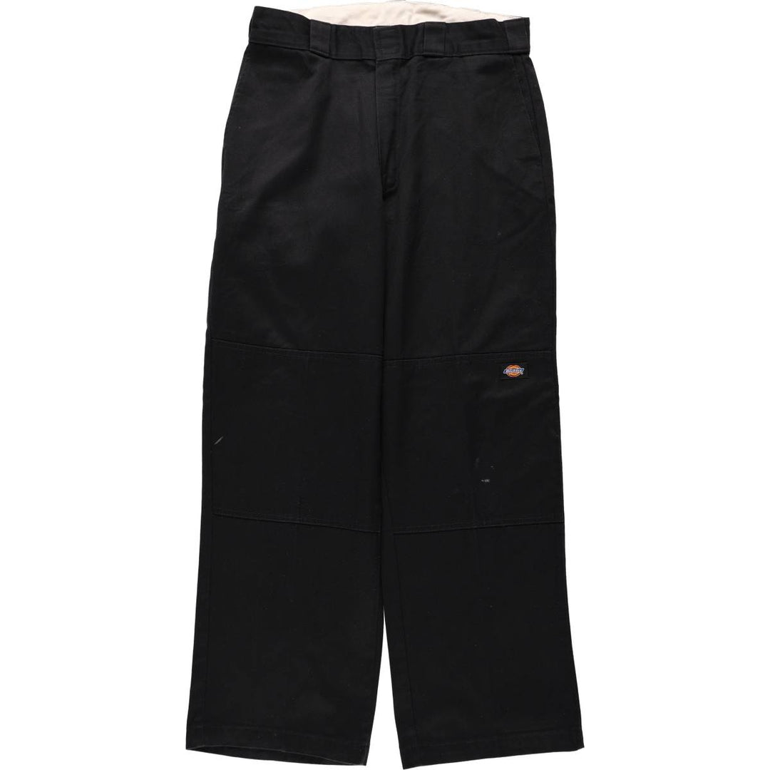 Dickies Double Knee Painter Pants Men's W33 polyester black type Vintage Second Hand