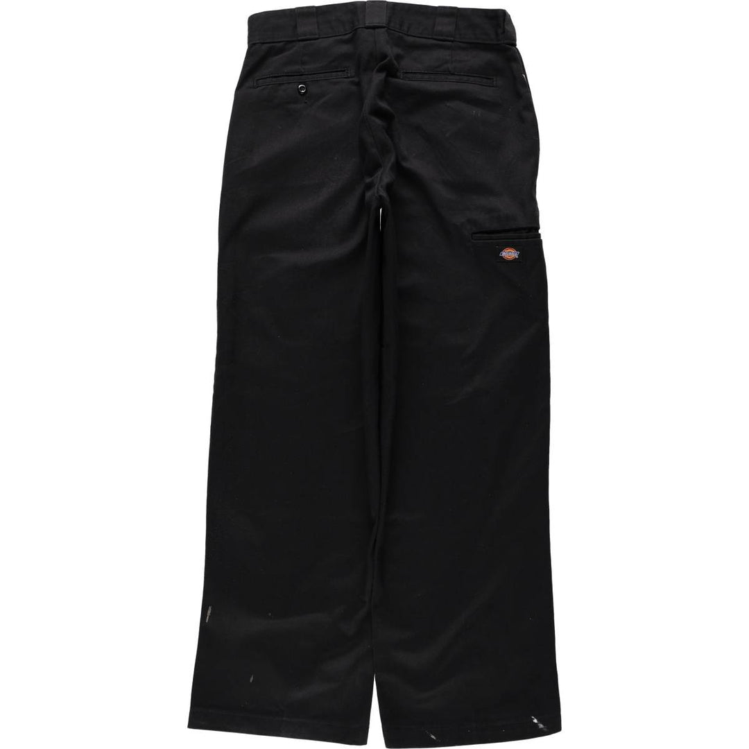 Dickies Double Knee Painter Pants Men's W33 polyester black type Vintage Second Hand