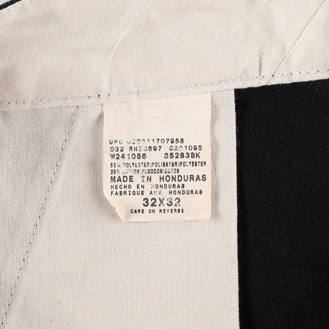 Dickies Double Knee Painter Pants Men's W33 polyester black type Vintage Second Hand