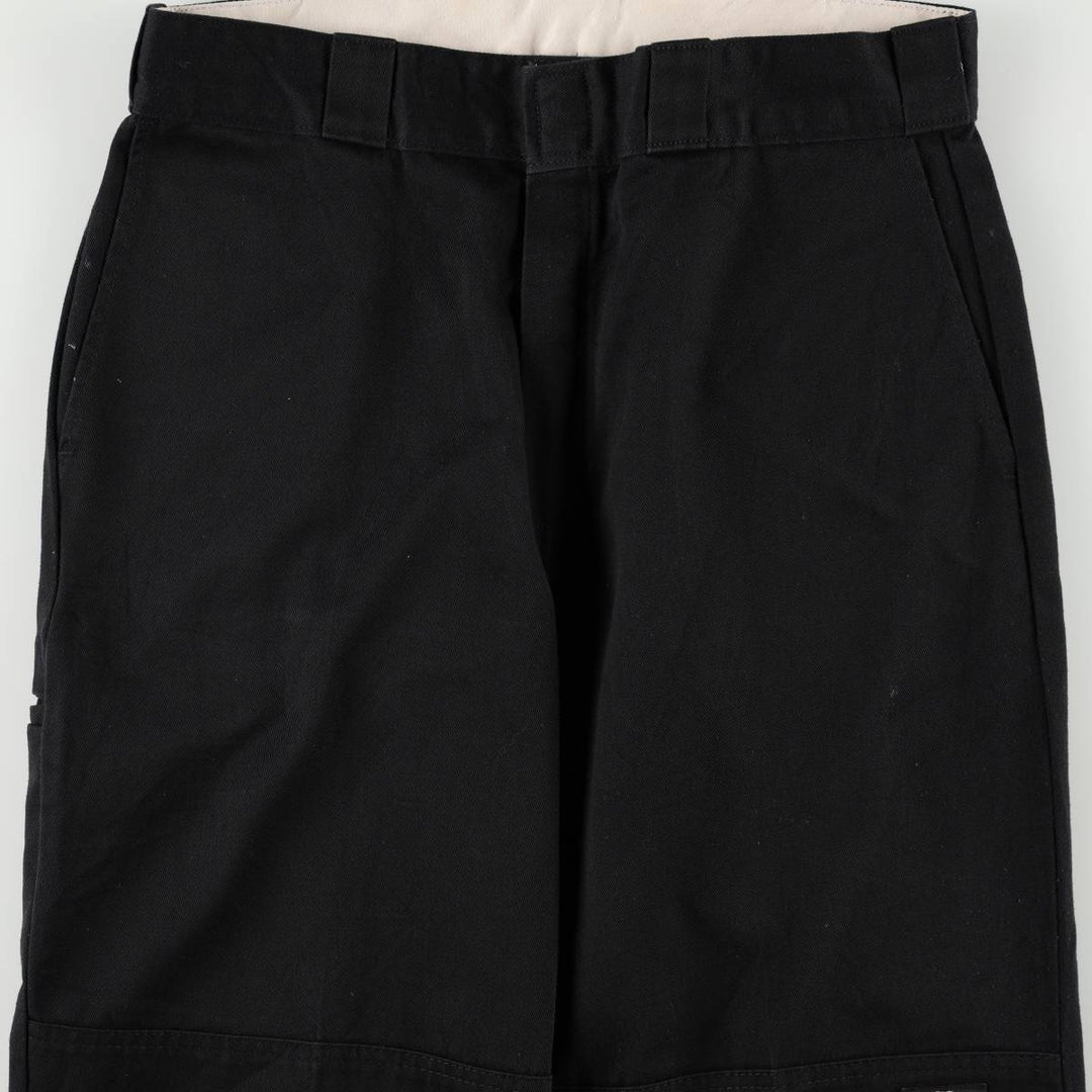 Dickies Double Knee Painter Pants Men's W33 polyester black type Vintage Second Hand