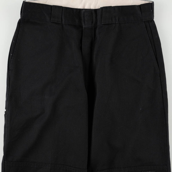 Dickies Double Knee Painter Pants Men's W33 polyester black type Vintage Second Hand