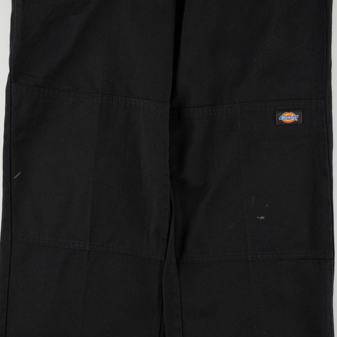 Dickies Double Knee Painter Pants Men's W33 polyester black type Vintage Second Hand
