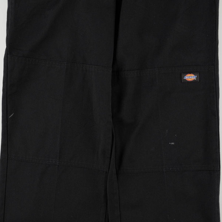 Dickies Double Knee Painter Pants Men's W33 polyester black type Vintage Second Hand