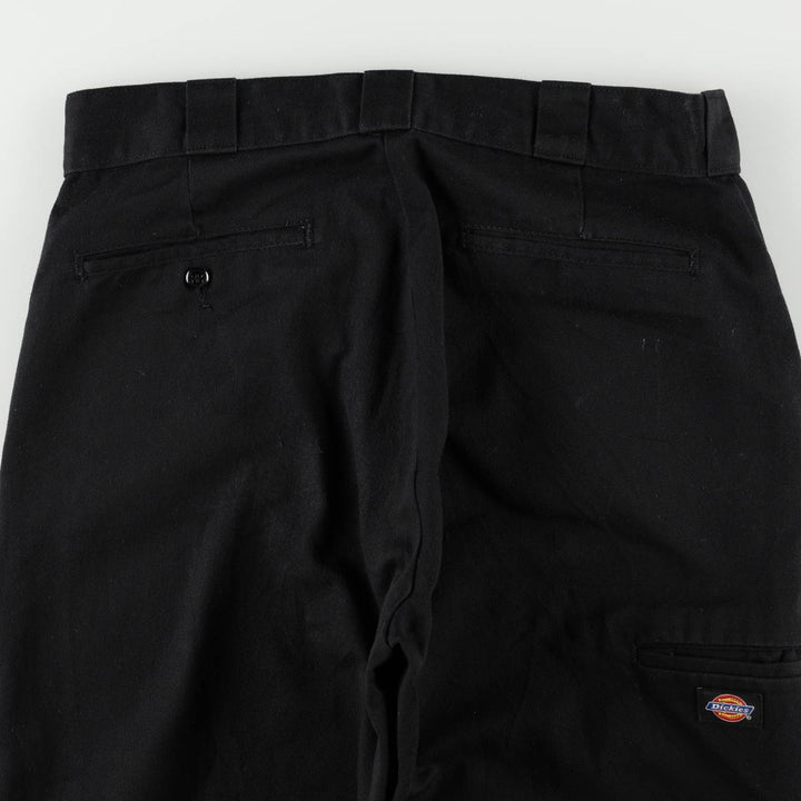 Dickies Double Knee Painter Pants Men's W33 polyester black type Vintage Second Hand