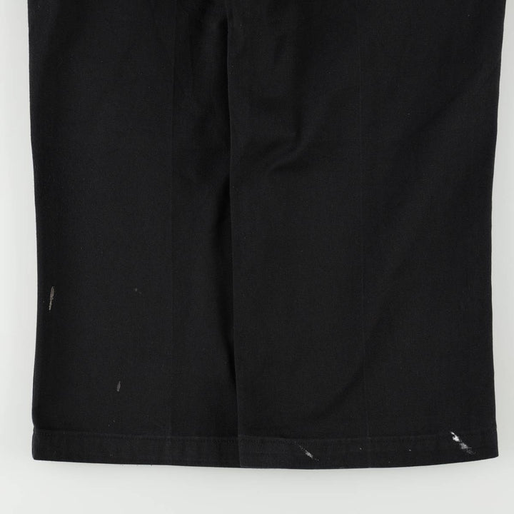 Dickies Double Knee Painter Pants Men's W33 polyester black type Vintage Second Hand