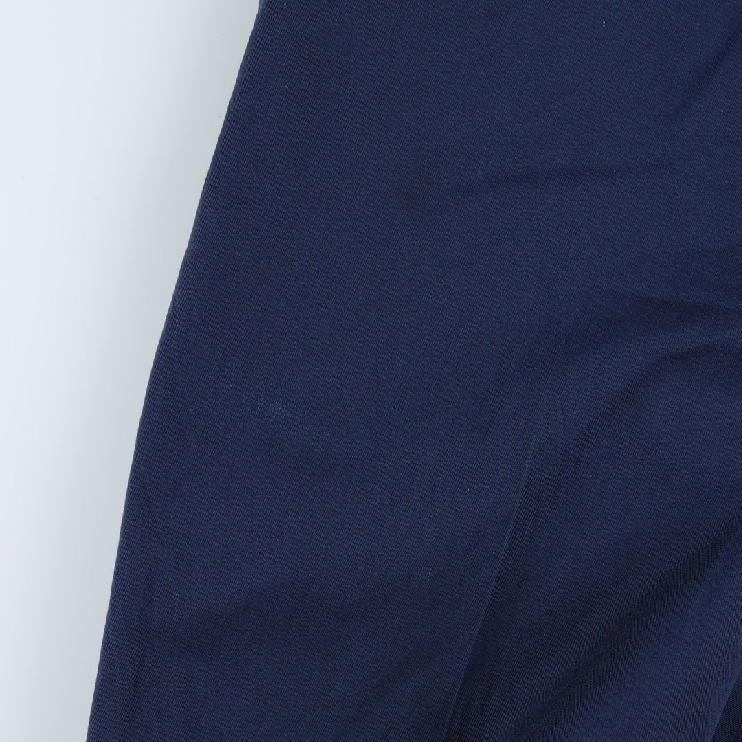 Work pants, made in USA, men's size W35 (approx.), vintage. unclear navy blue type Vintage Second Hand