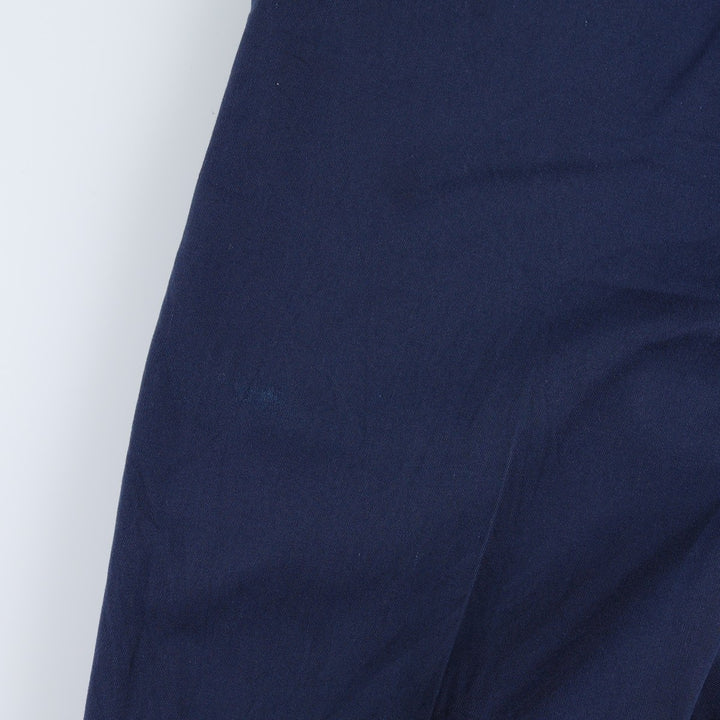 Work pants, made in USA, men's size W35 (approx.), vintage. unclear navy blue type Vintage Second Hand