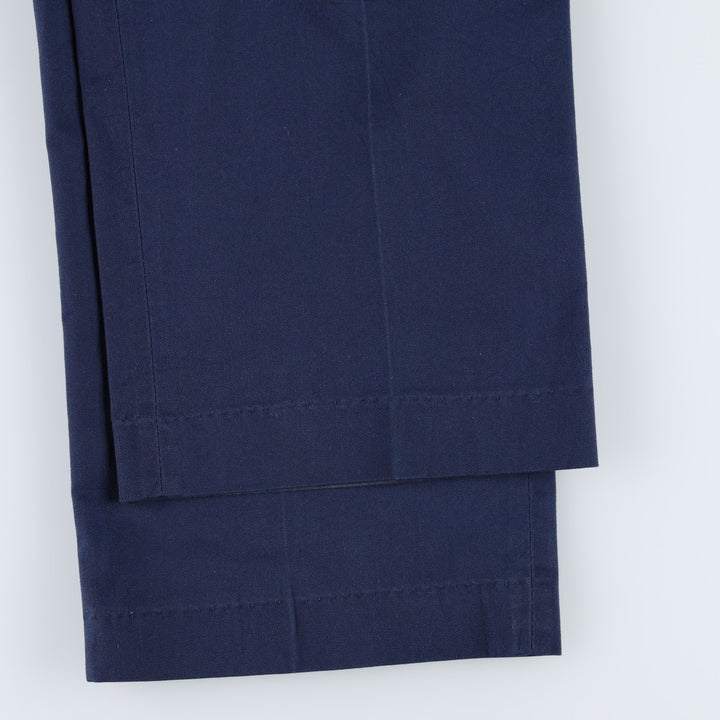 Work pants, made in USA, men's size W35 (approx.), vintage. unclear navy blue type Vintage Second Hand