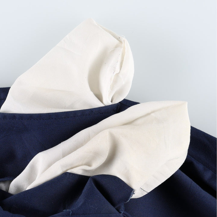 Work pants, made in USA, men's size W35 (approx.), vintage. unclear navy blue type Vintage Second Hand
