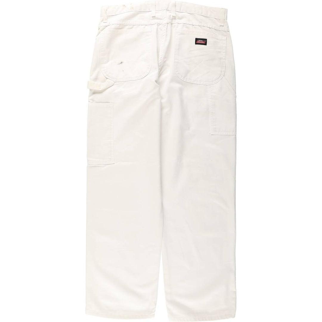 Dickies Painter Pants Men's Size W36 polyester white type Vintage Second Hand