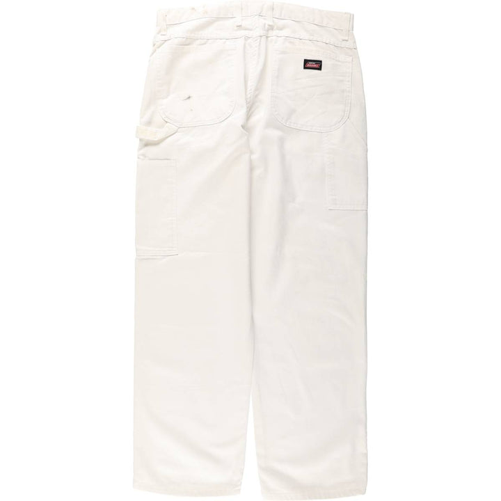 Dickies Painter Pants Men's Size W36 polyester white type Vintage Second Hand