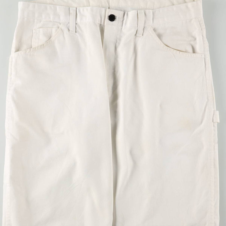 Dickies Painter Pants Men's Size W36 polyester white type Vintage Second Hand