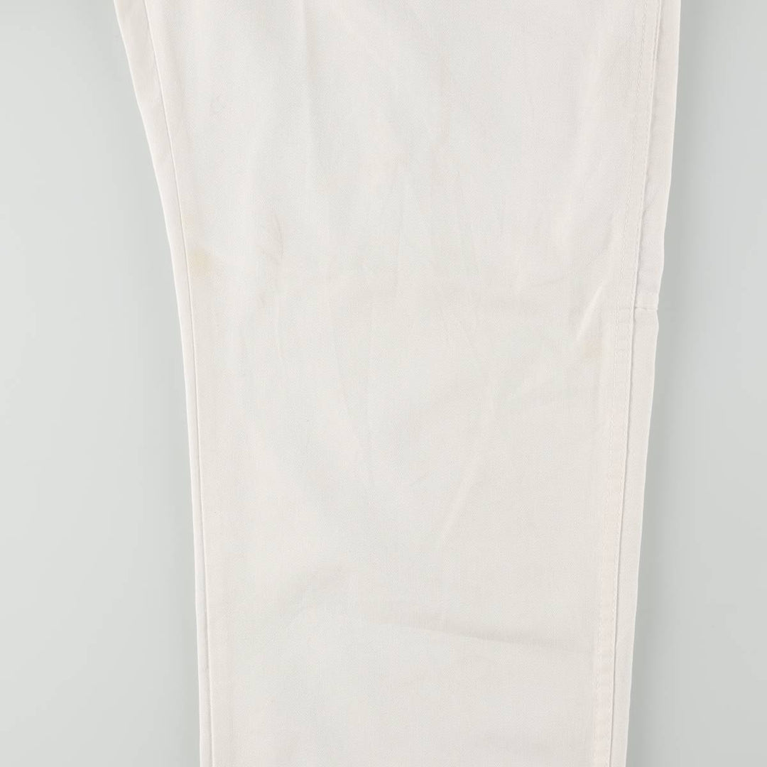 Dickies Painter Pants Men's Size W36 polyester white type Vintage Second Hand