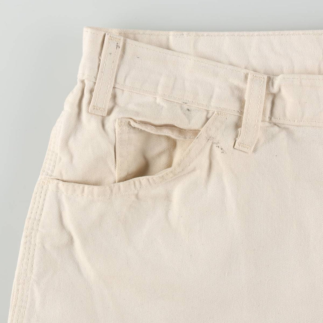 Dickies Painter Pants Men's W35 equivalent cotton white type Vintage Second Hand