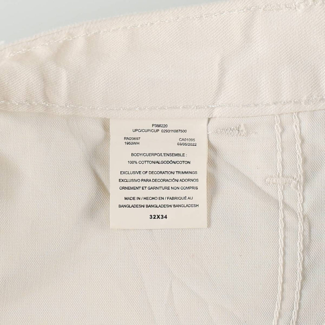Dickies Painter Pants Men's W32 equivalent cotton white type Vintage Second Hand