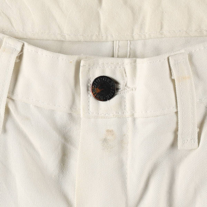 Dickies Painter Pants Men's Size W33 unclear white type Vintage Second Hand
