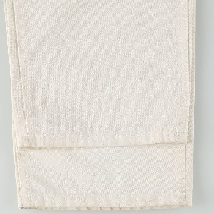 Dickies Painter Pants Men's Size W33 unclear white type Vintage Second Hand
