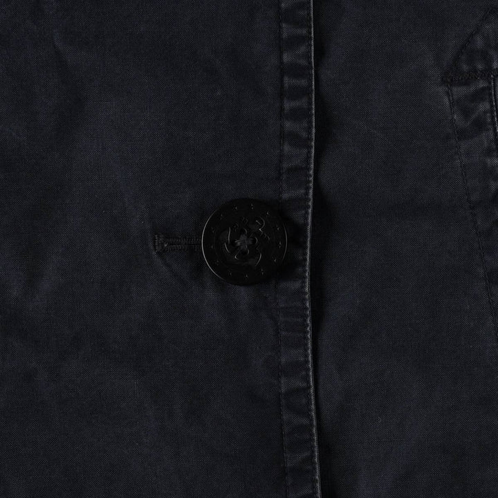 Ralph Lauren POLO RALPH LAUREN Pea Coat (Women's Size L equivalent) cotton navy blue type Vintage Second Hand