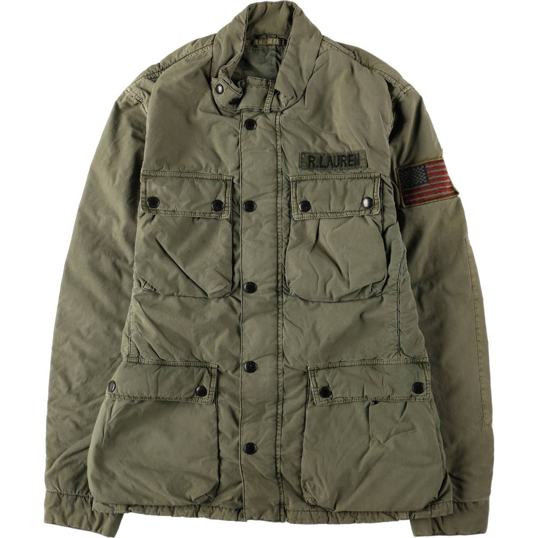 Ralph Lauren DENIM and SUPPLY Military Field Jacket, Men's Size M (approx.) cotton Khaki type Vintage Second Hand