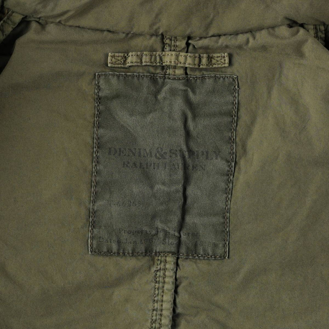 Ralph Lauren DENIM and SUPPLY Military Field Jacket, Men's Size M (approx.) cotton Khaki type Vintage Second Hand