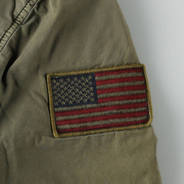 Ralph Lauren DENIM and SUPPLY Military Field Jacket, Men's Size M (approx.) cotton Khaki type Vintage Second Hand