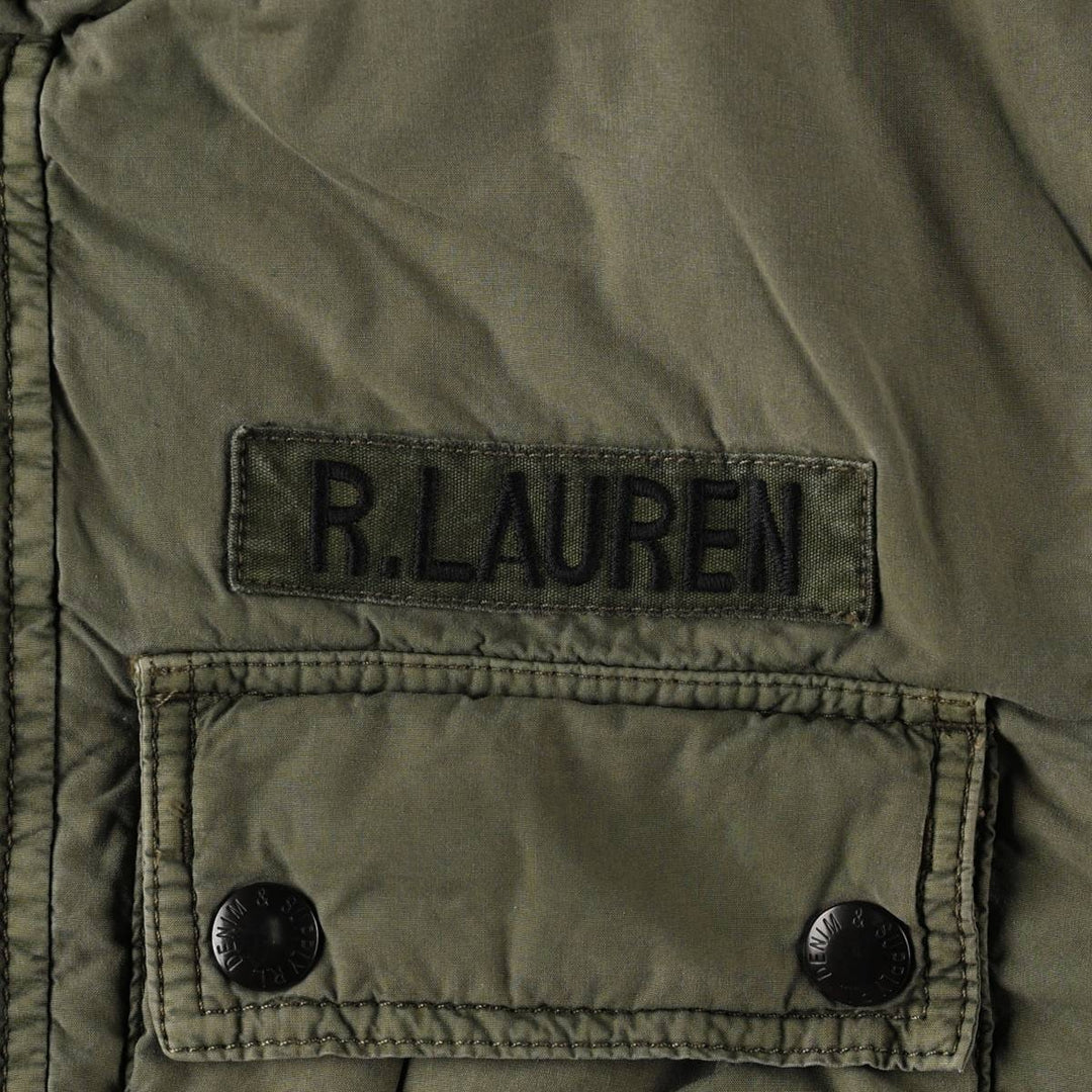 Ralph Lauren DENIM and SUPPLY Military Field Jacket, Men's Size M (approx.) cotton Khaki type Vintage Second Hand