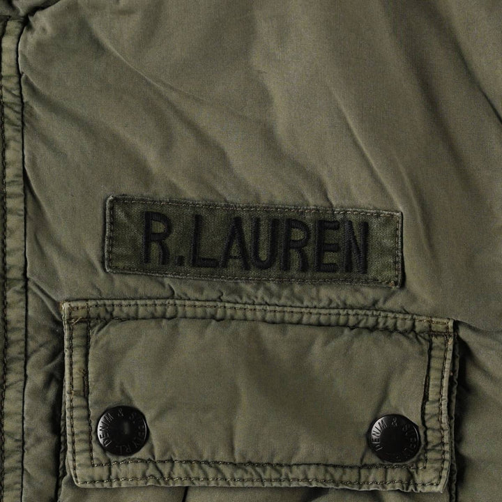 Ralph Lauren DENIM and SUPPLY Military Field Jacket, Men's Size M (approx.) cotton Khaki type Vintage Second Hand