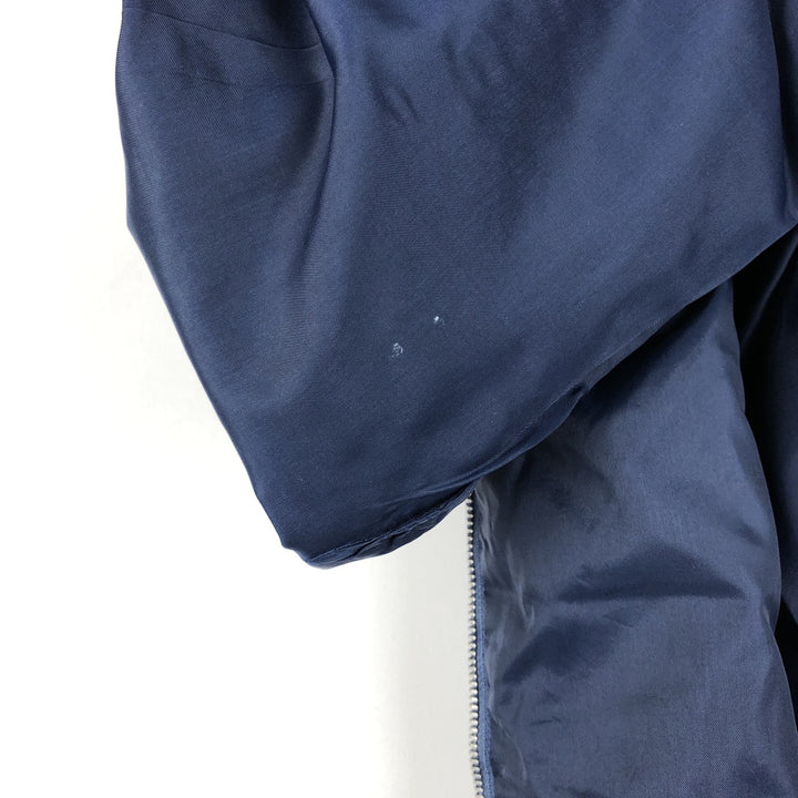 1970'S Sears Outerwear Derby Jacket Cup Shoulder Jacket Men's Size L (approx.) Vintage cotton Navy blue Vintage Second Hand