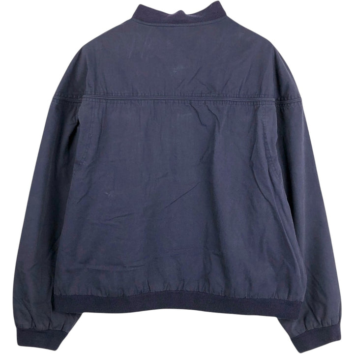 90'S Catalina Derby Jacket, Cup Shoulder Jacket, Men's Size L (approx.), Vintage cotton navy blue type Vintage Second Hand