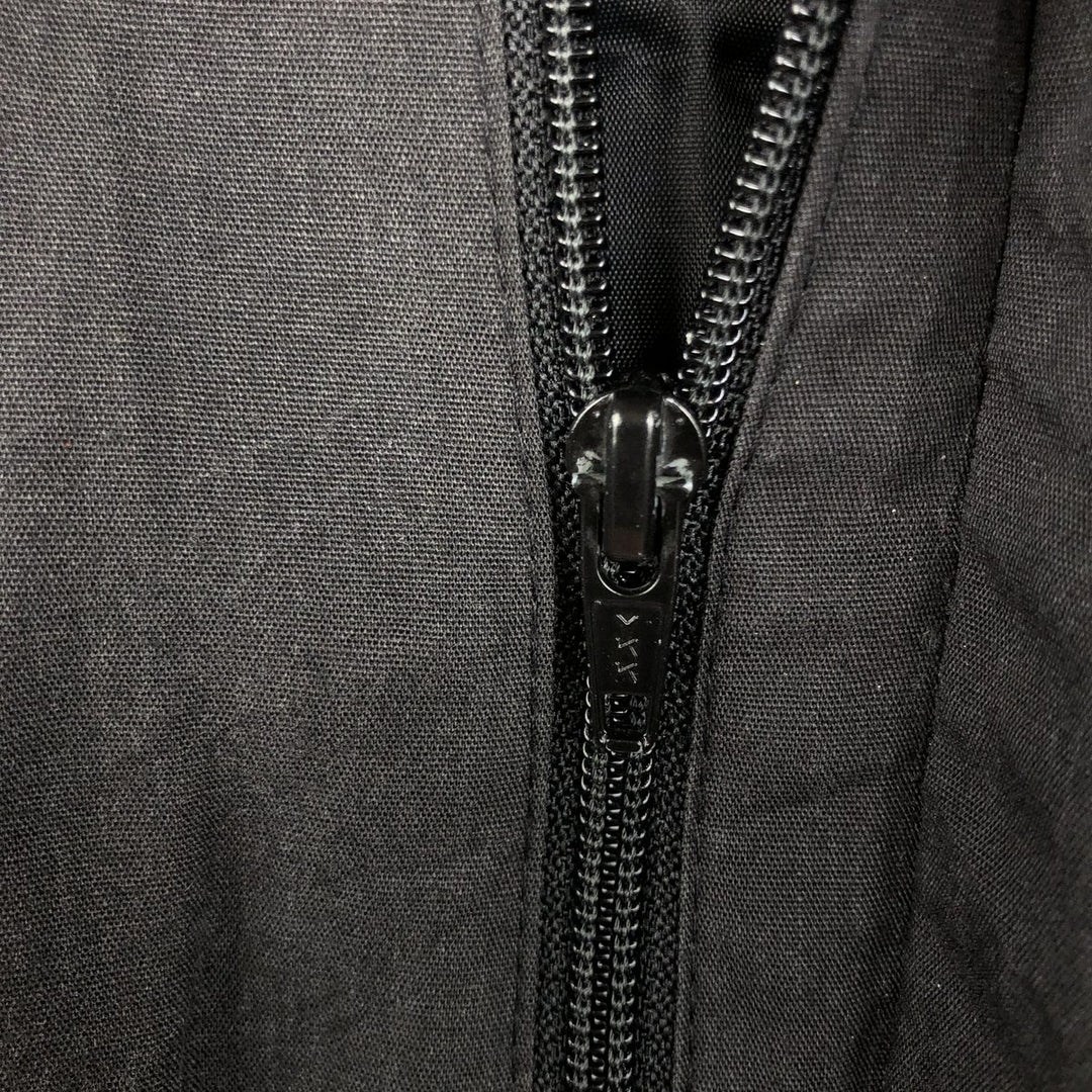 ~90'S The Ltd THE Heartbeat OF AMERICA CHEVROLET advertising blouson, made in USA, men's size XL equivalent. polyester Charcoal Vintage Second Hand