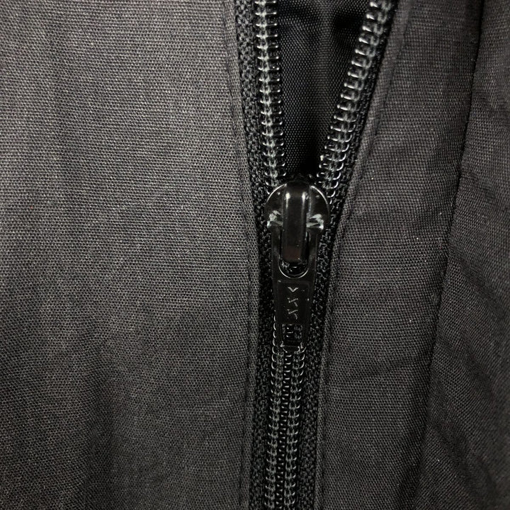 ~90'S The Ltd THE Heartbeat OF AMERICA CHEVROLET advertising blouson, made in USA, men's size XL equivalent. polyester Charcoal Vintage Second Hand