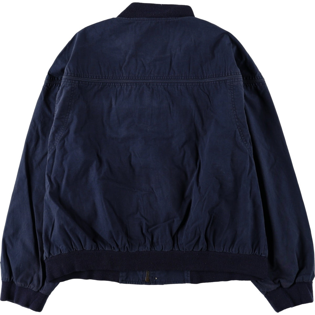 90'S Catalina La Paz Derby Jacket, Cup Shoulder, Men's Size L, Vintage cotton navy blue type Vintage Second Hand
