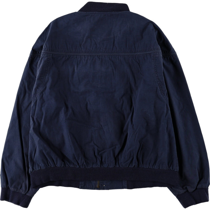 90'S Catalina La Paz Derby Jacket, Cup Shoulder, Men's Size L, Vintage cotton navy blue type Vintage Second Hand