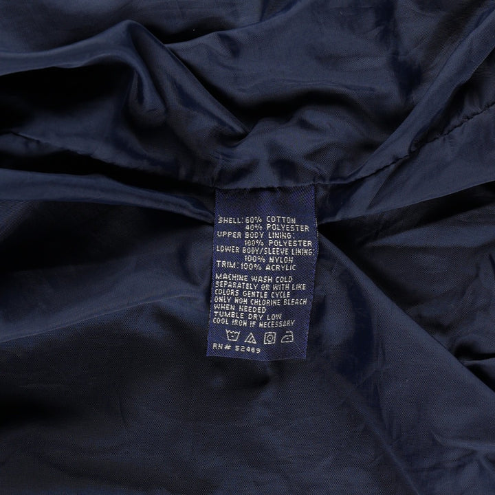 90'S Catalina La Paz Derby Jacket, Cup Shoulder, Men's Size L, Vintage cotton navy blue type Vintage Second Hand