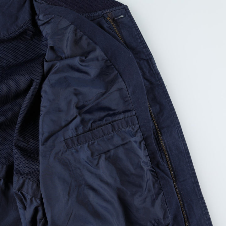 90'S Catalina La Paz Derby Jacket, Cup Shoulder, Men's Size L, Vintage cotton navy blue type Vintage Second Hand