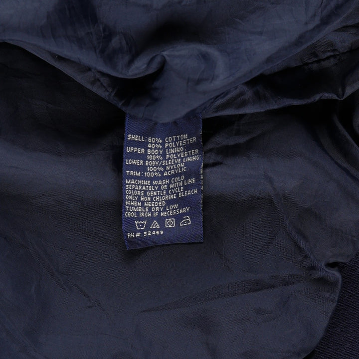 Catalina La Paz Derby Jacket Cup Shoulder Jacket Men's XL equivalent cotton navy blue type Vintage Second Hand