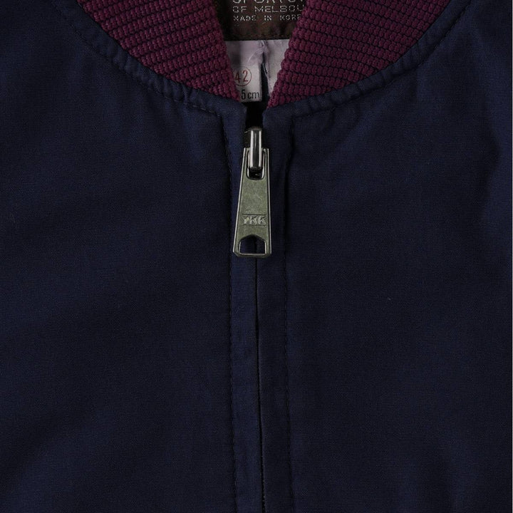 Spicer Blouson, Men's Size L (approx.) unclear Navy blue Vintage Second Hand