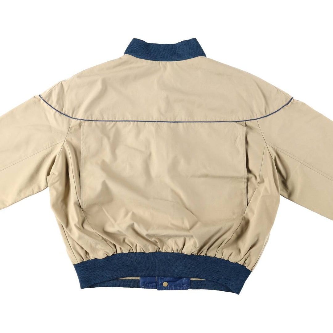 Stratojac Reversible Derby Jacket Cup Shoulder Jacket Men's XL (approx.) Nylon Beige type Vintage Second Hand